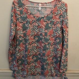 Lularoe Patriotic Lynnae T, NWT